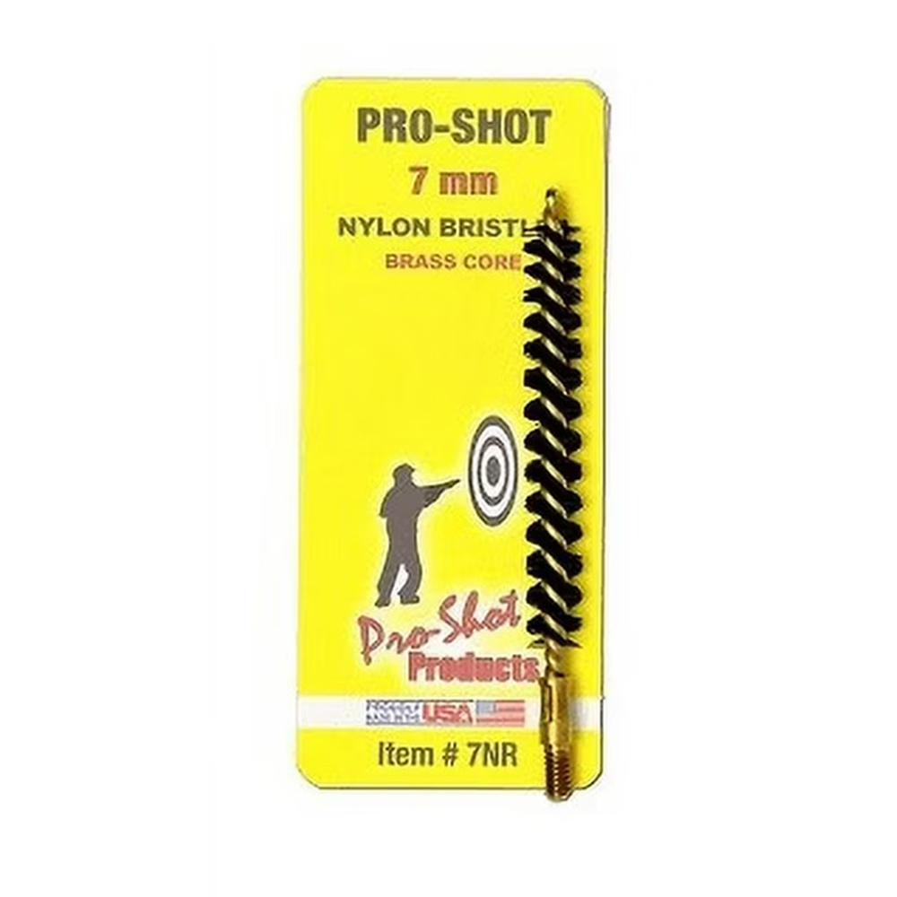 Pro-Shot Products Pro-Shot Nylon Rifle Bore Brush with Brass Core 7mm