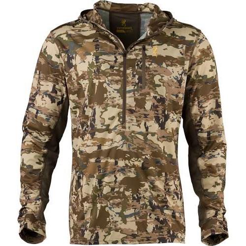 Browning Clothing Browning Early Season Hooded Long Sleeve Shirt Auric Camo S