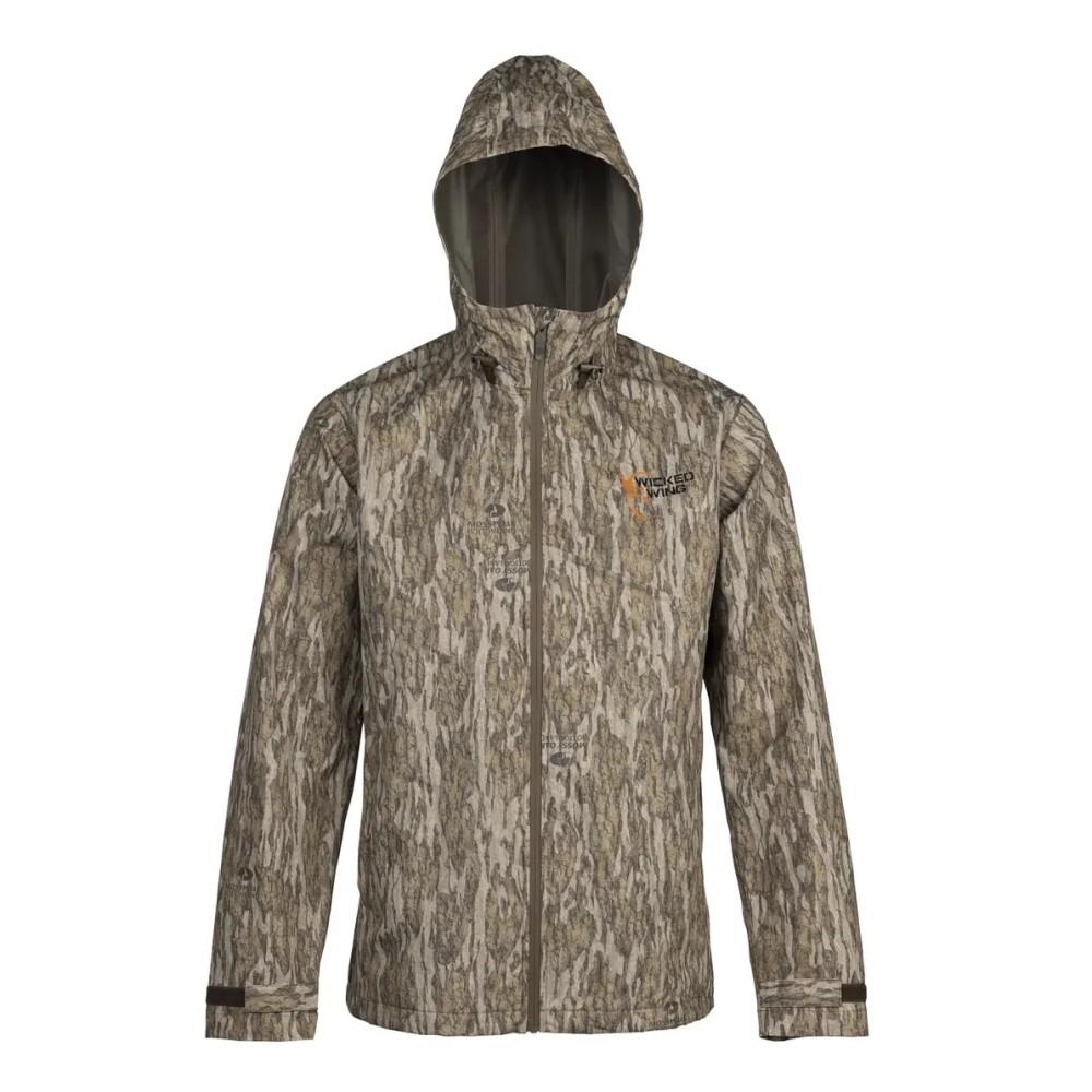 Browning Clothing Browning Rain Shell Jacket Mossy Oak Bottomland S