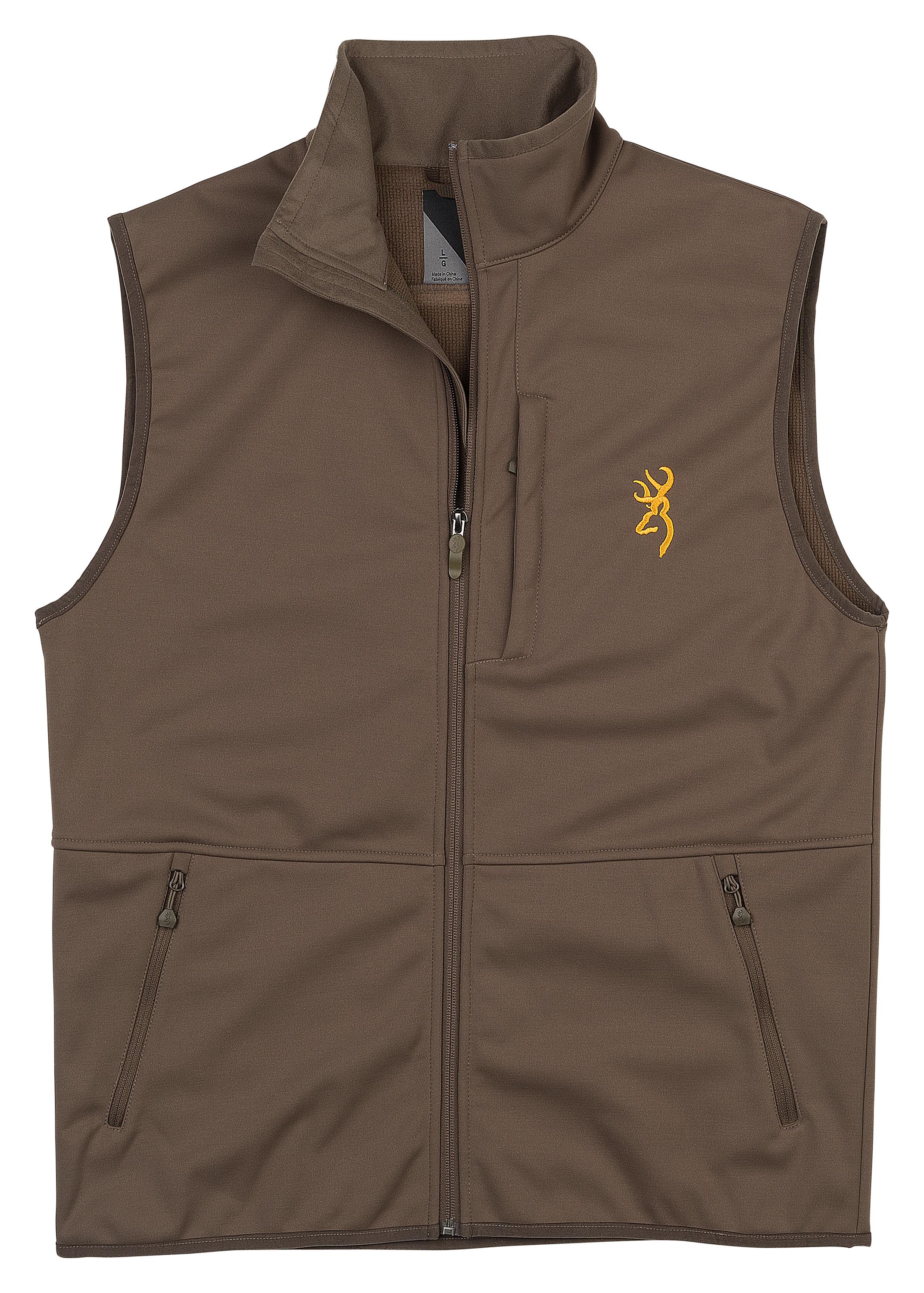 Browning Clothing Browning Softshell Vest Major Brown S