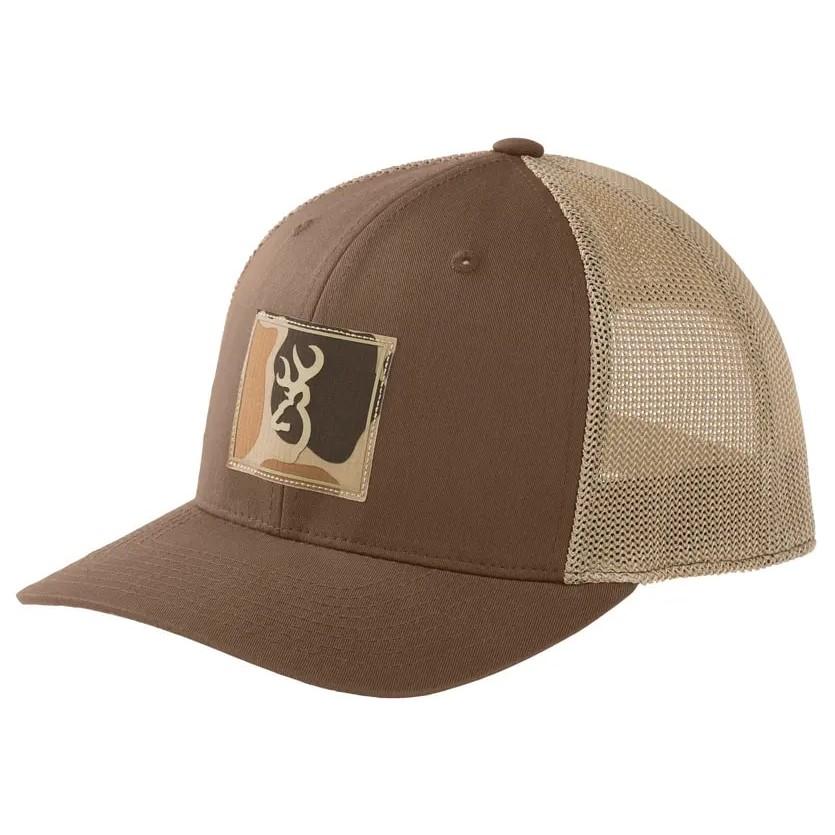 Browning Clothing Browning Cypress Cap Major Brown with Vintage Tan Camo