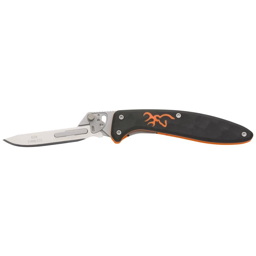 Browning Clothing Browning Primal Scalpel Kill Kit 2-3/4" Scalpel Blade Black
