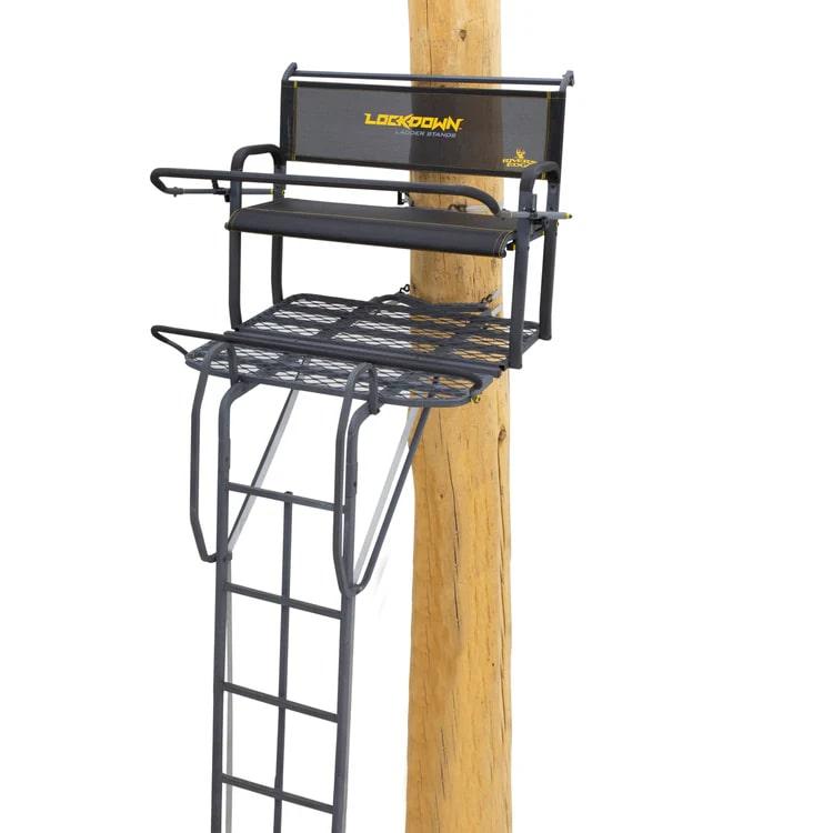 Ardisam (River's Edge/ Barronett Blinds) River's Edge Lockdown Ladder Treestand 2-Man 21 ft
