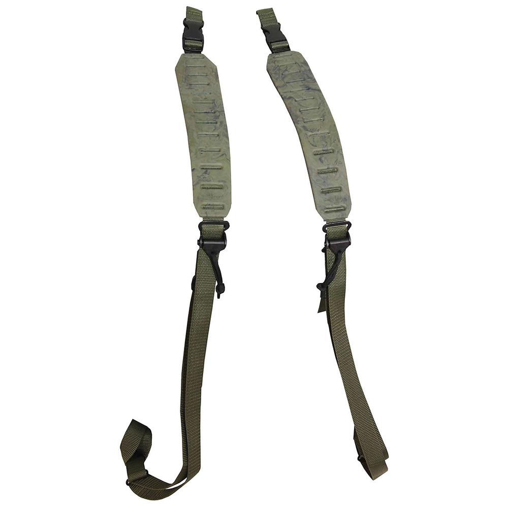 Blackpowder Products Inc-Quake Quake Claw 2.0 Tree Stand Carry Straps II Camo 2/ct