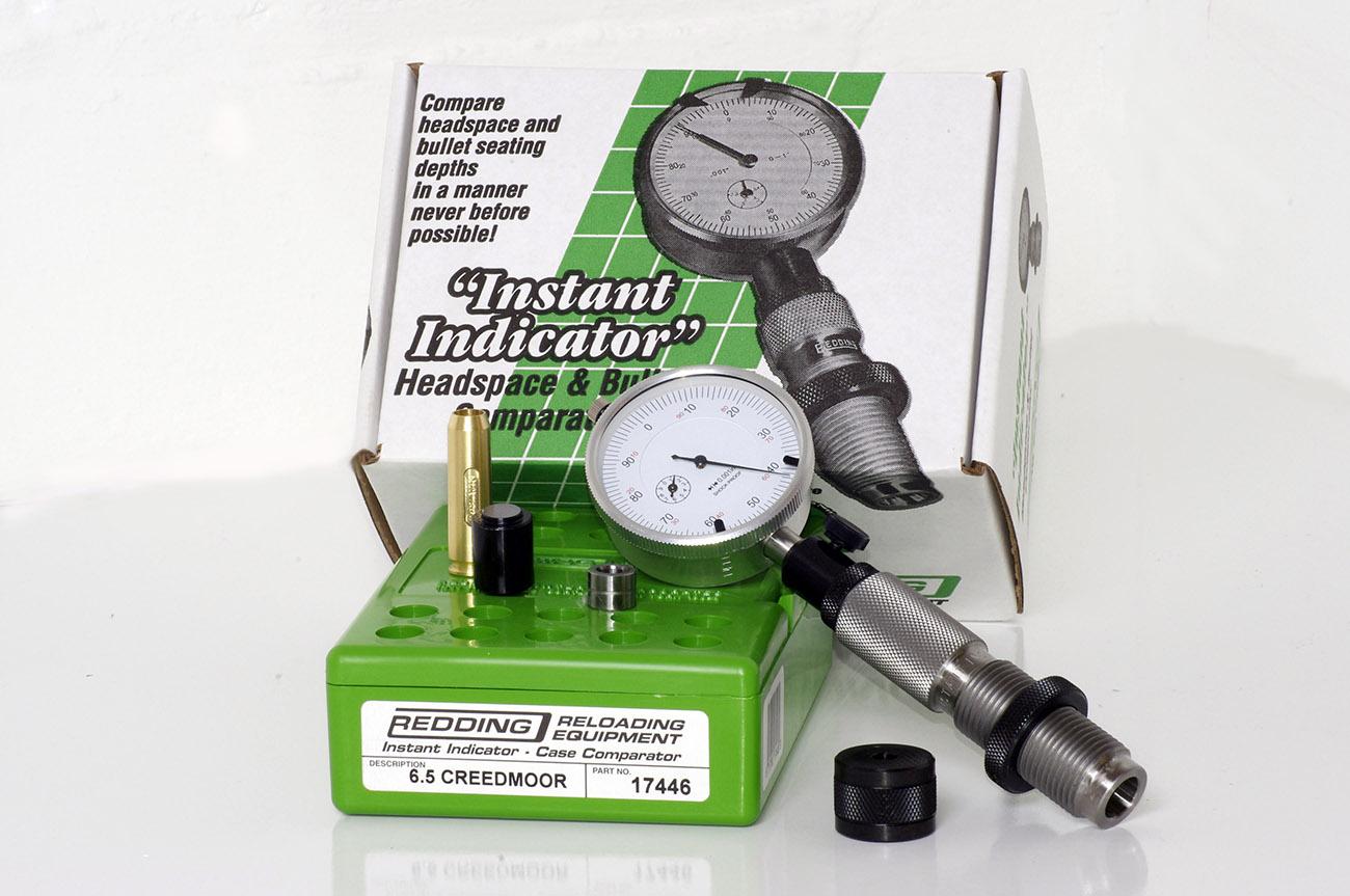 Redding Reloading Equipment Redding Instant Indicator Headspace and Bullet Comparator Without Dial Indicator 6.5
