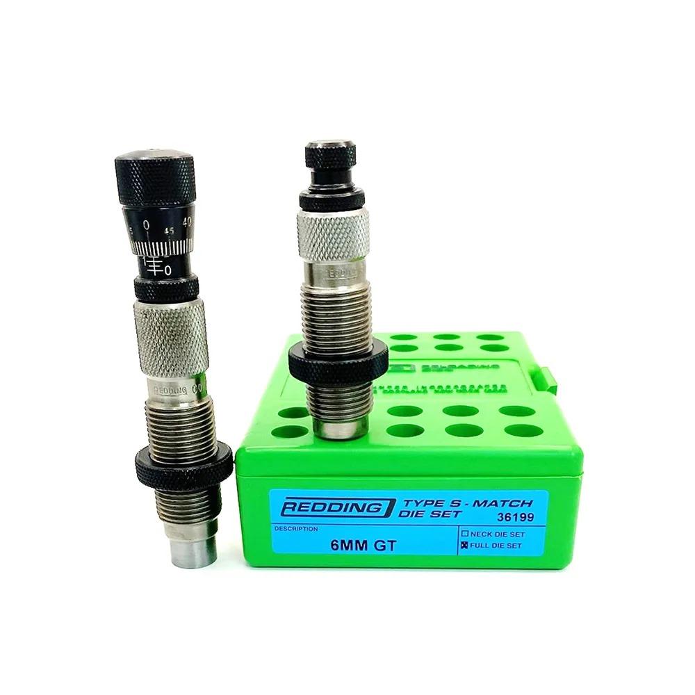Redding Reloading Equipment Redding 6mm GT Type S-Match Full Die Set