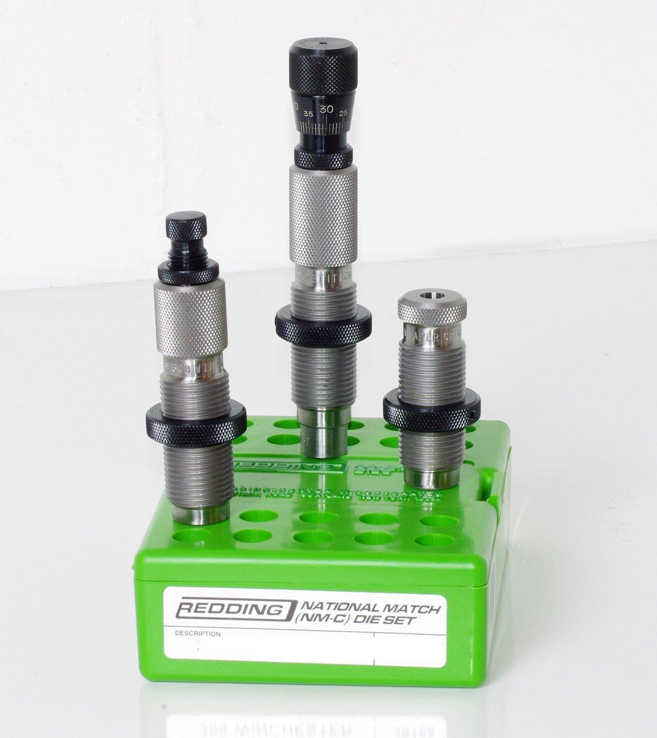 Redding Reloading Equipment Redding National Match (NM-C) Die Set .24 Nosler