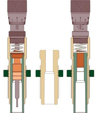 Redding Reloading Equipment Redding Competition Bushing Neck 3-Die Set .24 Nosler