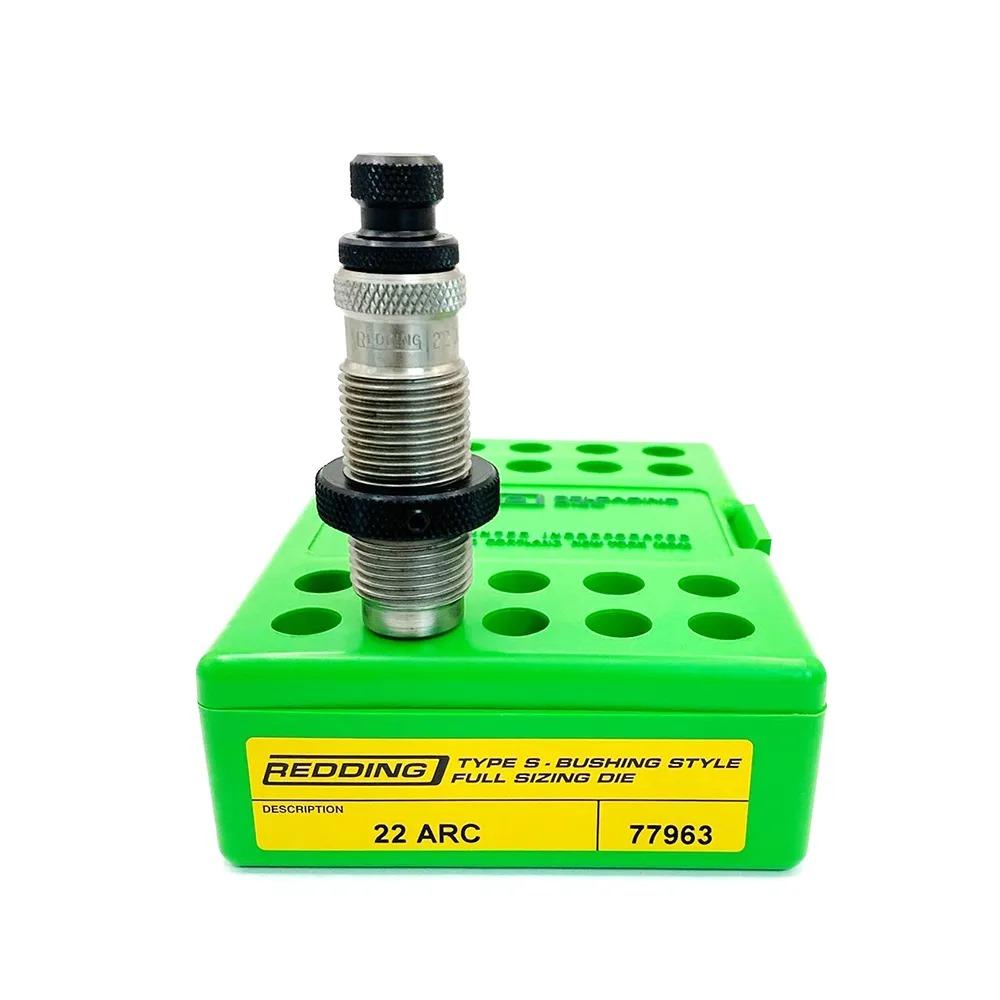 Redding Reloading Equipment Redding 22 ARC Type S Full Length Bushing Die