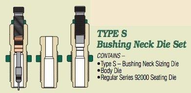 Redding Reloading Equipment Redding Type S Bushing Neck Die Set 6mm Dasher
