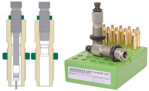 Redding Reloading Equipment Redding Series A Full Length Die Set for Bottleneck Cases .22 Hornet