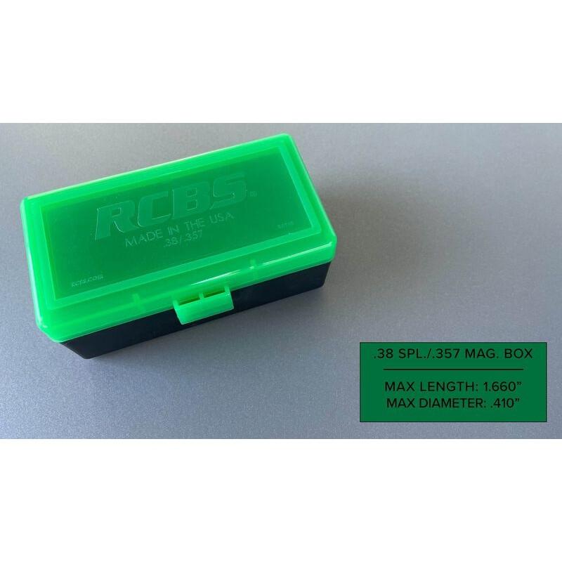RCBS Impact Resistant Ammo Box .38 Special/.357 Magazine
