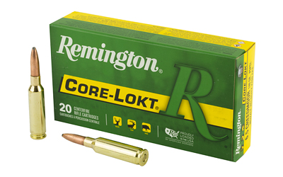 Remington Core-Lokt Rifle Ammunition 6.5 Creedmoor 140gr PSP 2700 fps 20/ct