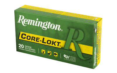 Remington Core-Lokt Rifle Ammunition 6.5 Creedmoor 140gr PSP 2700 fps 20/ct Remington Core-Lokt Rifle Ammunition 6.5 Creedmoor 140gr PSP 2700 fps 20/ct