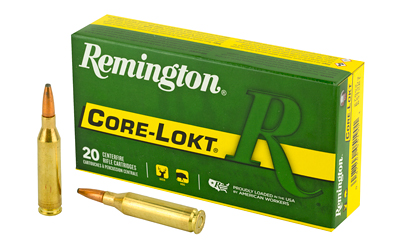 Remington Core-Lokt Rifle Ammunition .243 Win 100 gr PSP 2960 fps 20/ct