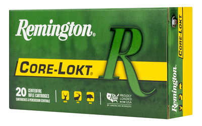 Remington Core-Lokt Rifle Ammunition .308 Win 150 gr PSP 2820 fps 20/ct