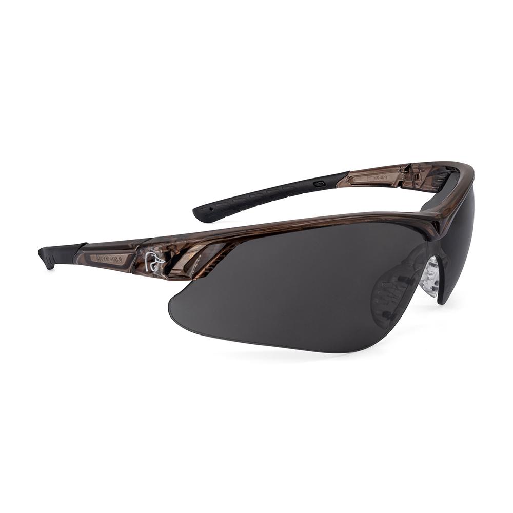 Radians Inc. Ducks Unlimited Half Frame Shooting Glasses Smoke Lens