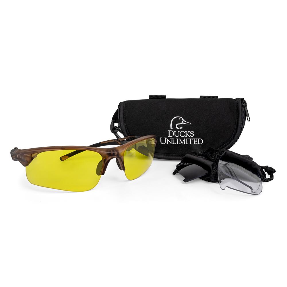 Radians Inc. Ducks Unlimited Interchangeable Lens Kit - Clear Smoke Amber Lenses