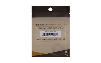 Rugged Suppressor Rugged Shim Kit 5/8x24 Part