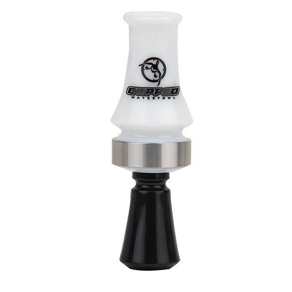 Rock Ridge Outdoors Cupped Comeback Quack Double Reed White / Black Game Call