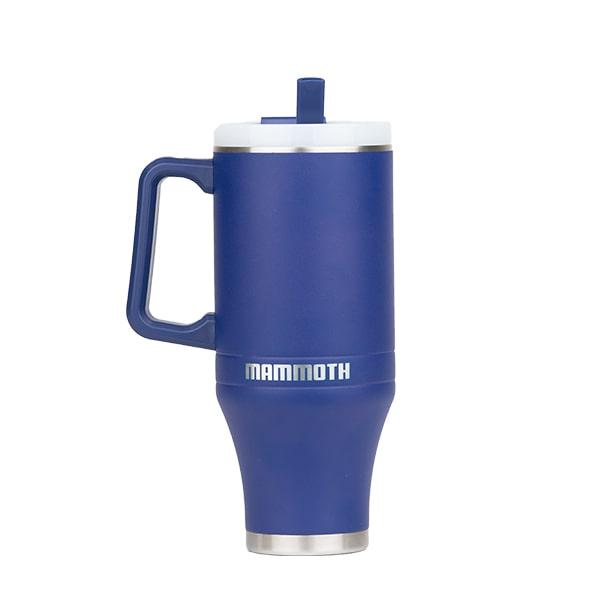 Rock Ridge Outdoors Mammoth Ascent 40 oz Tumbler with handle and straw - Dark Blue