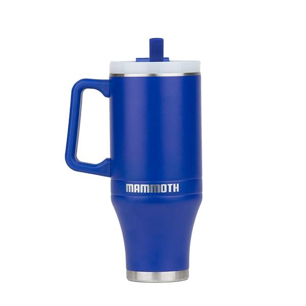 Rock Ridge Outdoors Mammoth Ascent 40 oz Tumbler with handle and straw - Royal Blue