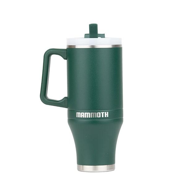 Rock Ridge Outdoors Mammoth Ascent 40 oz Tumbler with handle and straw - Dark Green