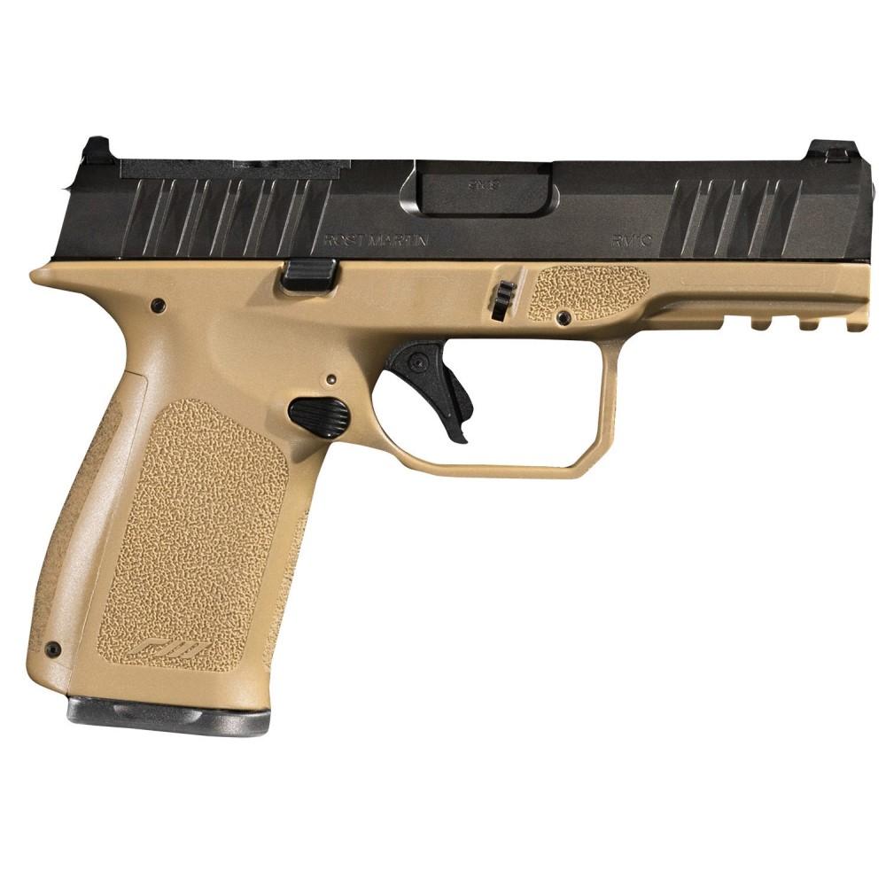 ROST MARTIN ROST Rm1c 9mm 17+1 Black/FDE 4" Or Fs Semi-Auto Pistol