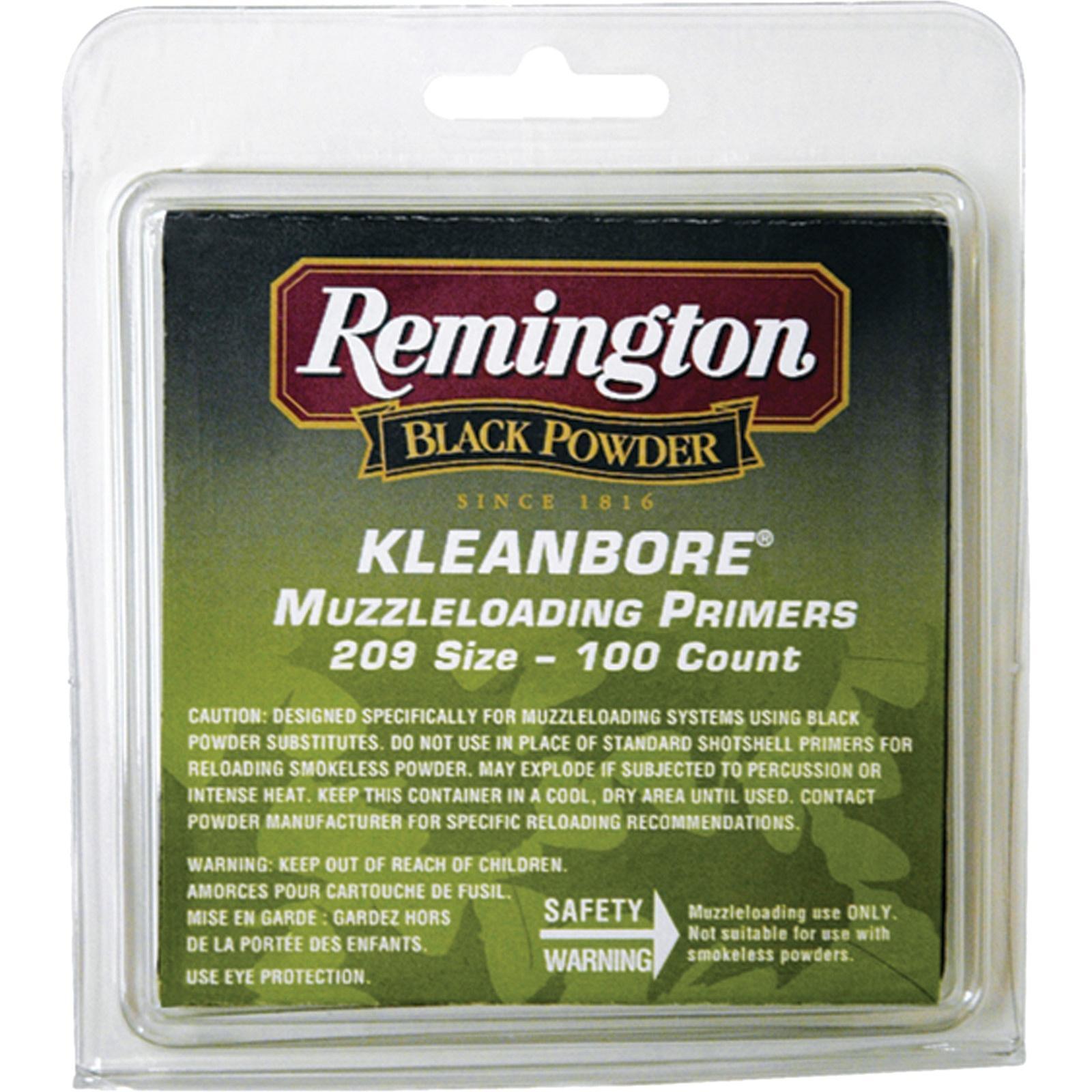 Remington Bulk Components Remington Primer #209 Kleanbore Muzzleloading 100/CT