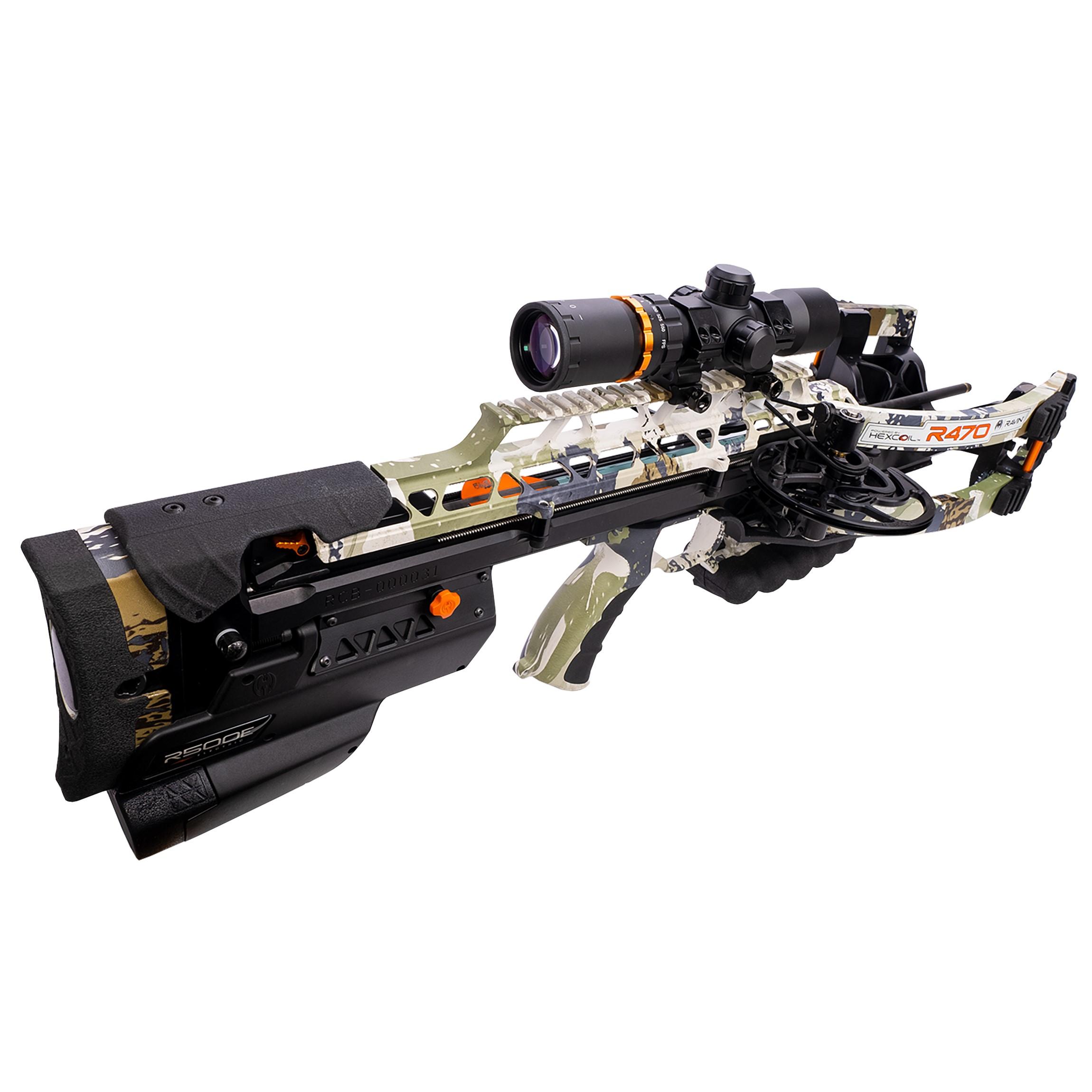 Ravin 470E XK7 Camo Crossbow 470 fps 100yd Illum Scope Ravin 470E XK7 Camo Crossbow 470 fps 100yd Illum Scope