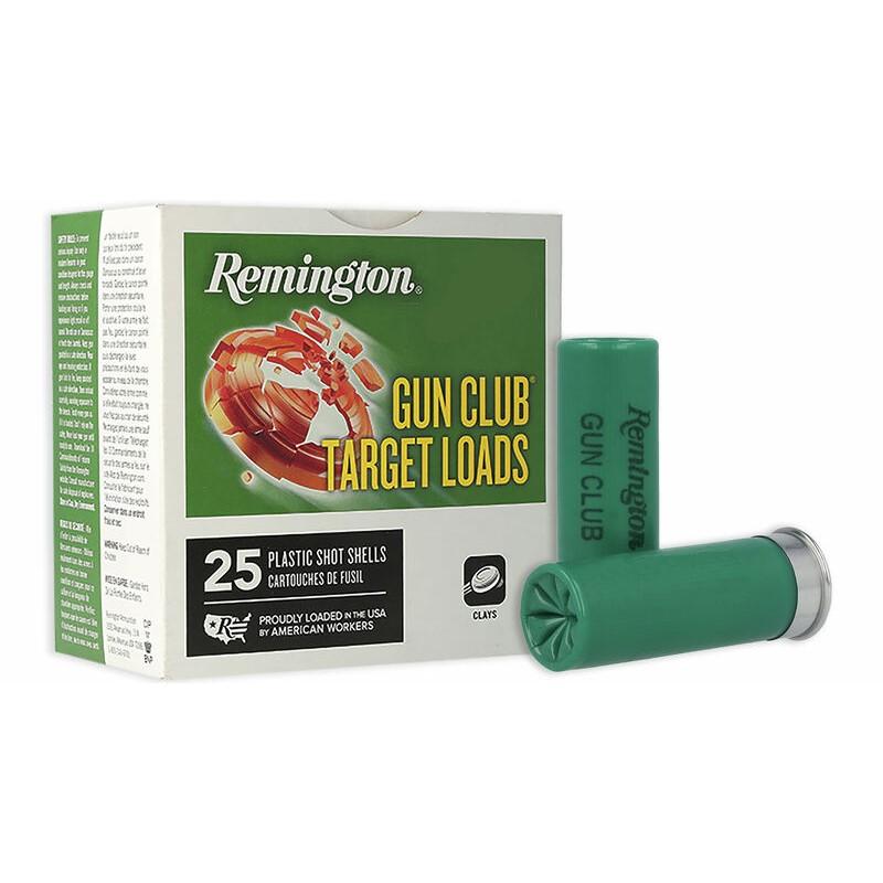 Remington Arms Co. Inc. Remington Gun Club Target Load Shotshells 12 ga 2-3/4" 1-1/8 oz 1145 fps #7.5 250/ct Case