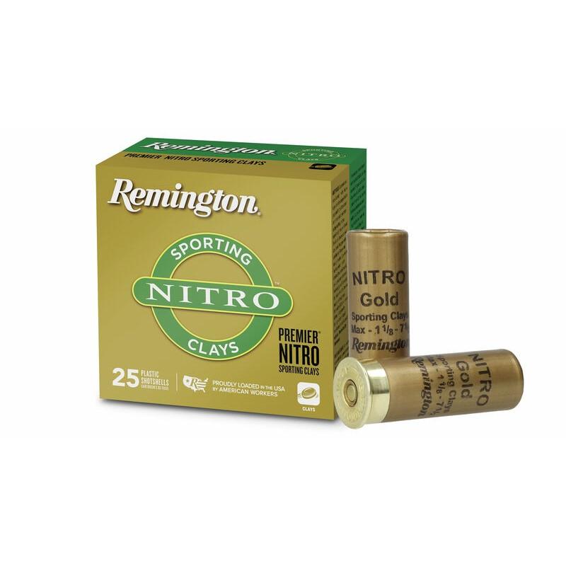 Remington Arms Co. Inc. Remington Premier Sporting Clays Load 12ga 2-3/4in Max 1-1/8OZ 8 Ammo 25RD