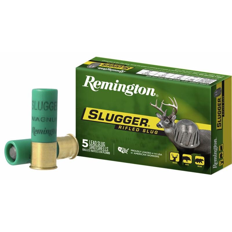 Remington Arms Co. Inc. Remington Slugger Rifled Slug 12 ga 2 3/4" MAX 1 oz Slug 1680 fps 5/ct