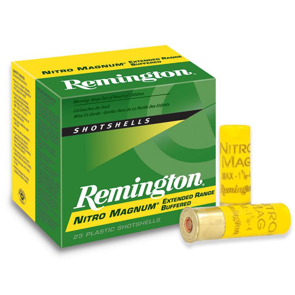 Remington Arms Co. Inc. Remingto Nitro Magnum Shotshells 20 ga 2-3/4 in 1-1/8 oz #4 1175 fps 25/ct