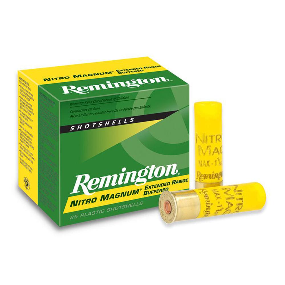 Remington Arms Co. Inc. Remingto Nitro Magnum Shotshells 20 ga 3 in 1-1/4 oz #4 1185 fps 25/ct