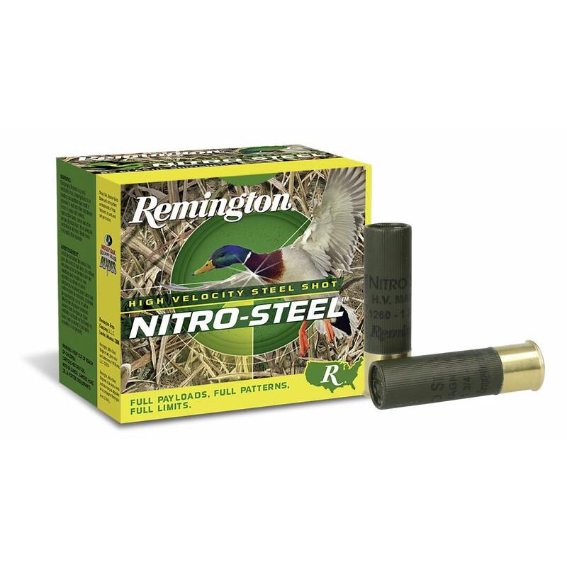 Remington Arms Co. Inc. Remington Nitro-Steel Hi-Velocity Magnum Load Shotshell 10ga 3-1/2" 1-1/2 oz #2 1450 fps