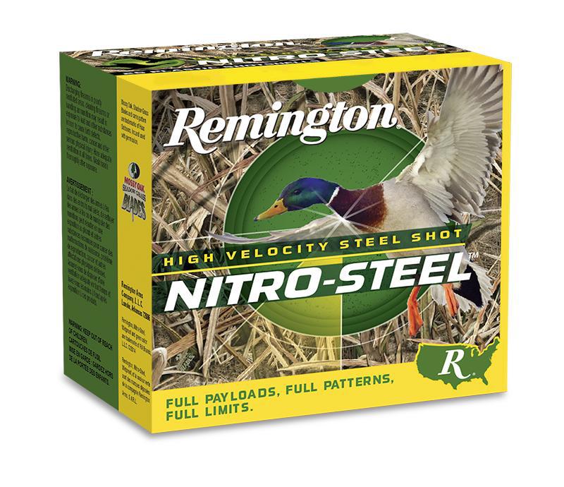Remington Arms Co. Inc. Remington Nitro-Steel Hi-Velocity Magnum Load Shotshell 16 ga 2-3/4" 15/16 oz #2 1300 fps