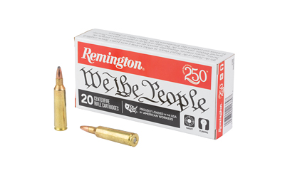 Remington Arms Co. Inc. Remington We The People Rifle Ammunition 22-250 Rem 55 gr PSP 3680 fps 20/ct