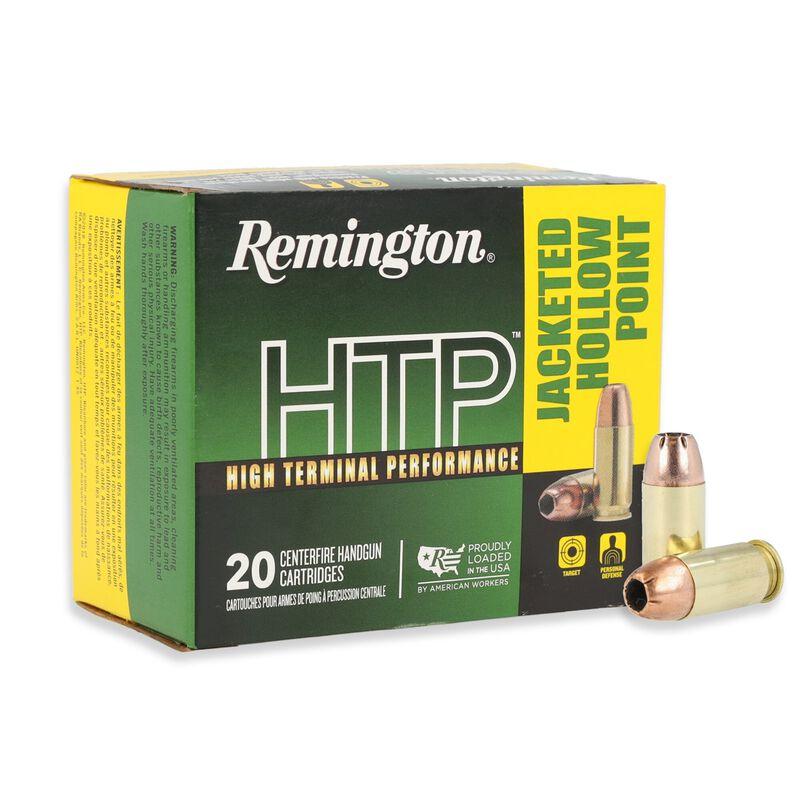 Remington Arms Co. Inc. Remington HTP High Terminal Performance Handgun Ammo .45 Auto 185gr JHP 1000 fps 20/ct