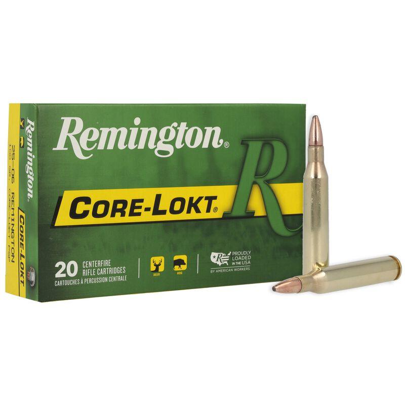 Remington Arms Co. Inc. Remington Core-Lokt Rifle Ammunition .25-06 Rem 100 gr PSP 3230 fps 20/ct
