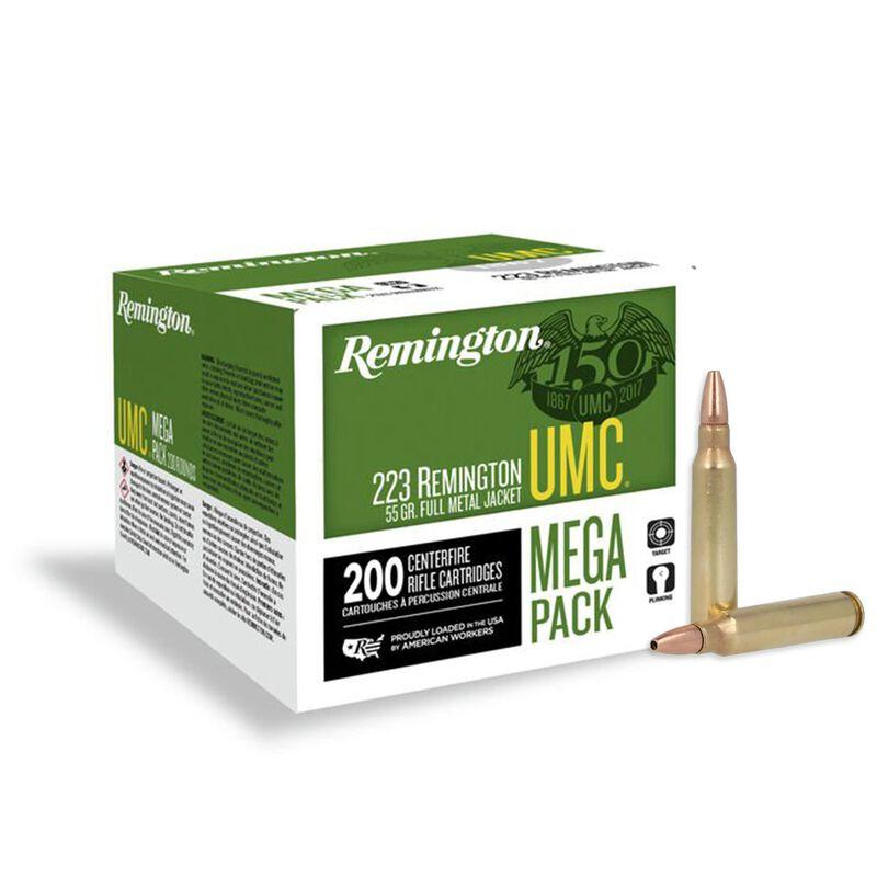 Remington Arms Co. Inc. Remington UMC Centerfire Rifle Ammunition .223 Rem 55 gr FMJ 3240 fps 200/ct