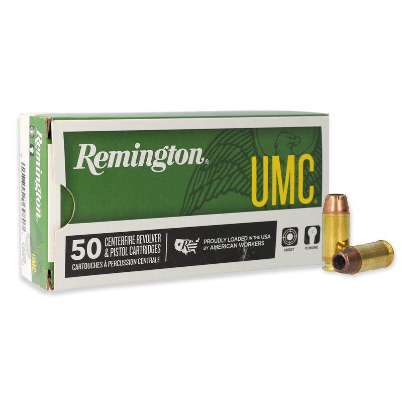 Remington Arms Co. Inc. Remington UMC Handgun Ammunition .40 S&W 180 gr JHP 990 fps 50/ct