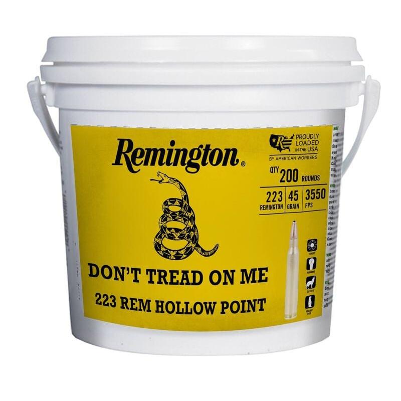 Remington Arms Co. Inc. Remington UMC 250th Anniversary "Don't Tread On ME" Ammunition .223 Rem 45gr JHP 3550 fps