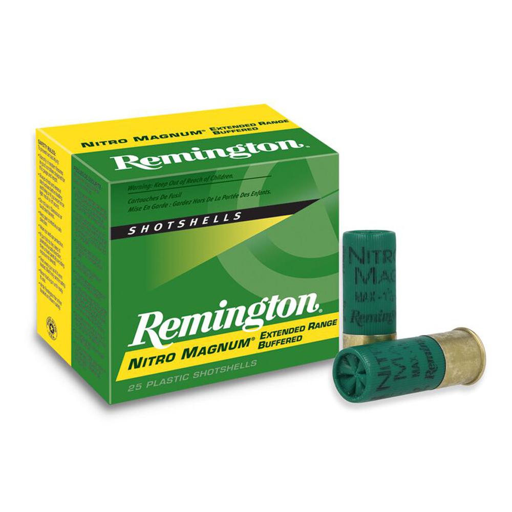 Remington Arms Co. Inc. Remington Nitro Magnum Shotshells 12 ga 3 in 1-7/8 oz #4 1210 fps 25/ct
