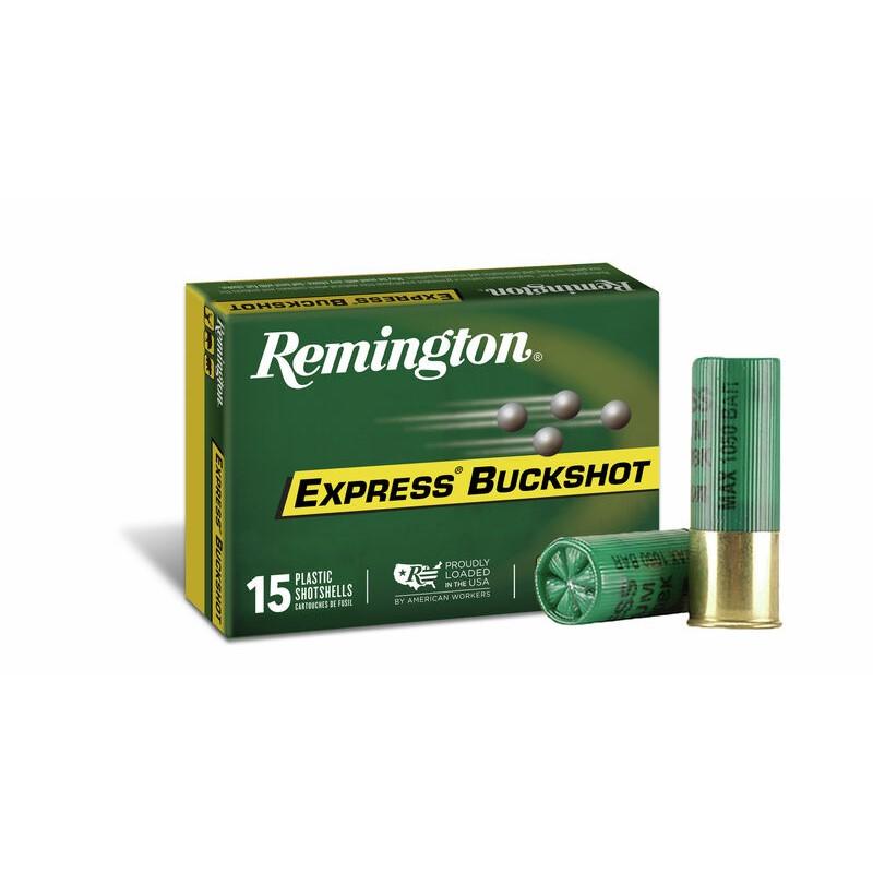 Remington Arms Co. Inc. Remington Express Buckshot Shotgun Ammo 12 ga 2-3/4 in #00 Buck 1325 fps 15/ct