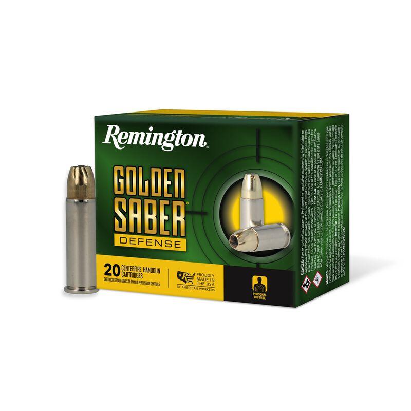 Remington Arms Co. Inc. Remington Golden Saber Defense Ammunition .38 Spl(+P) 125gr BJHP 975 fps 20/ct