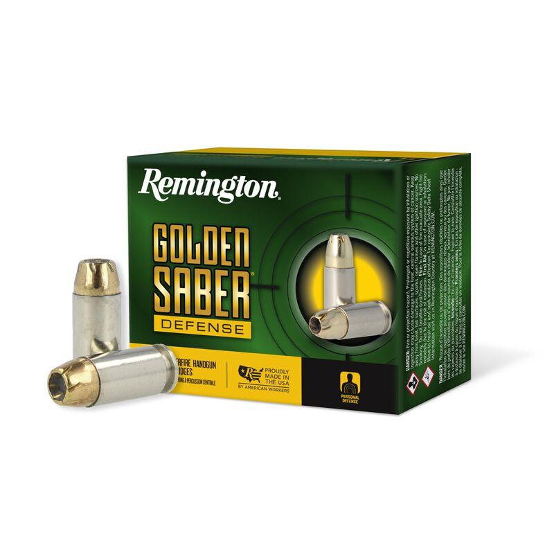 Remington Arms Co. Inc. Remington Golden Saber Defense Ammunition .40 S&W 165gr BJHP 1150 fps 20/ct