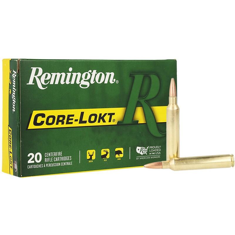 Remington Arms Co. Inc. Remington Core-Lokt Rifle Ammunition 7mm Rem Ultra 150gr PSP 3230 fps 20/ct
