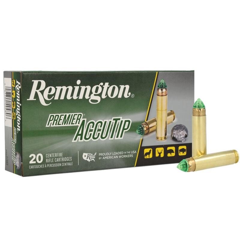 Remington Arms Co. Inc. Remington Premier AccuTip Rifle Ammunition .450 Bushmaster 260 gr AT 2180 fps 20/ct