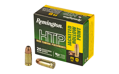 Remington Arms Co. Inc. Remington HTP Handgun Ammunition 9mm Luger 147gr JHP 990 fps 20/ct